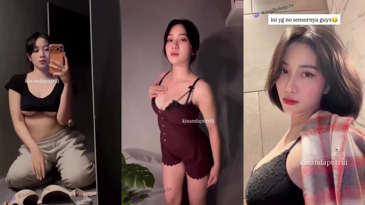 Thumbnail Selebgram Kinanda Putri Joget Tiktok
